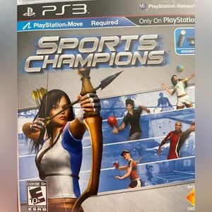 PS3‎ sports champions Video Game